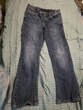 Axel size 12 bootcut boys jeans, 100% cotton/no stretch